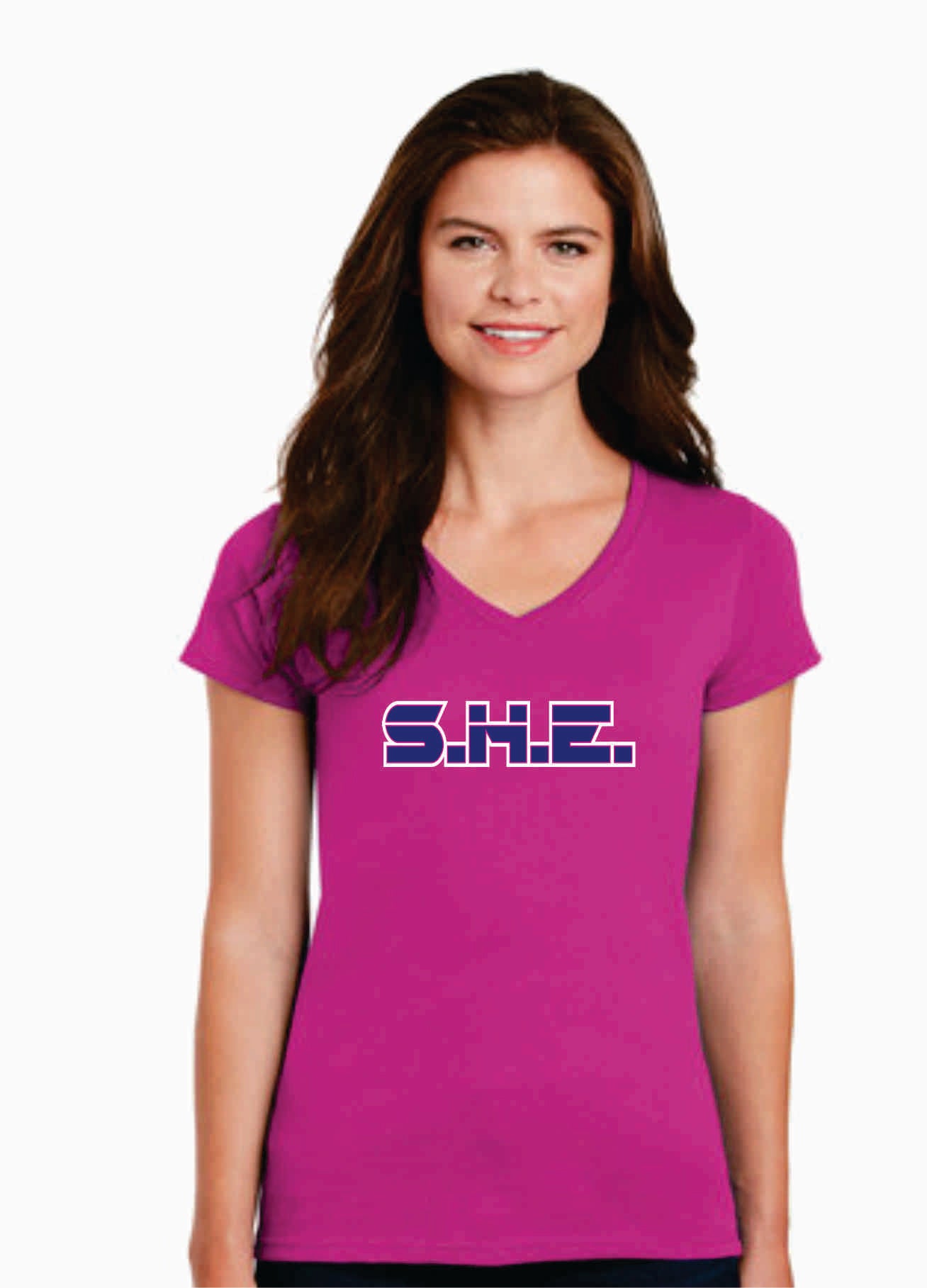 S.H.E Dri-fit V-neck T-shirt