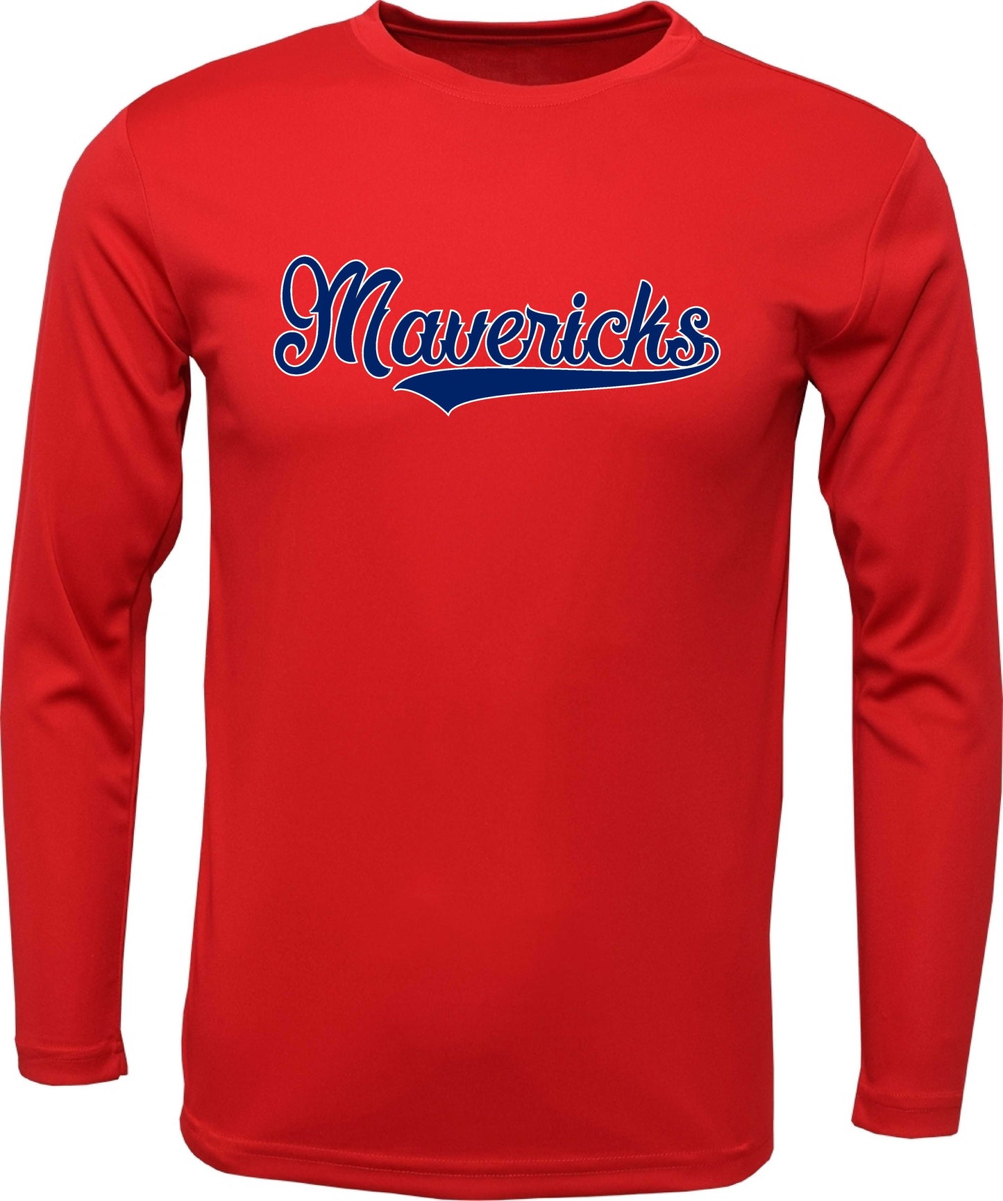 SC Long-sleeve "Maverick Tail logo" Dri-fit T-shirt