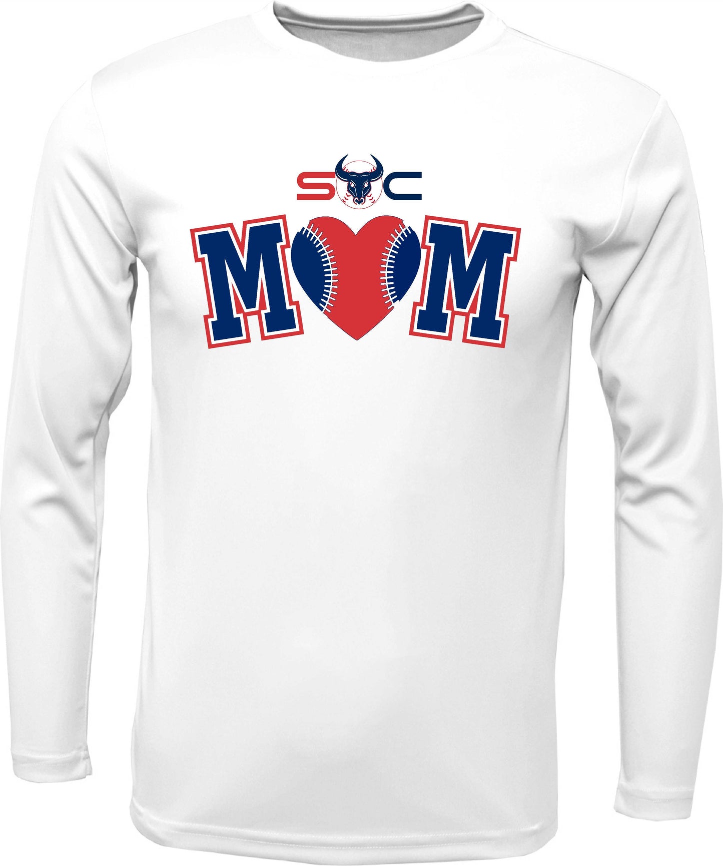 SC Long-sleeve "Mom" Cotton T-shirt