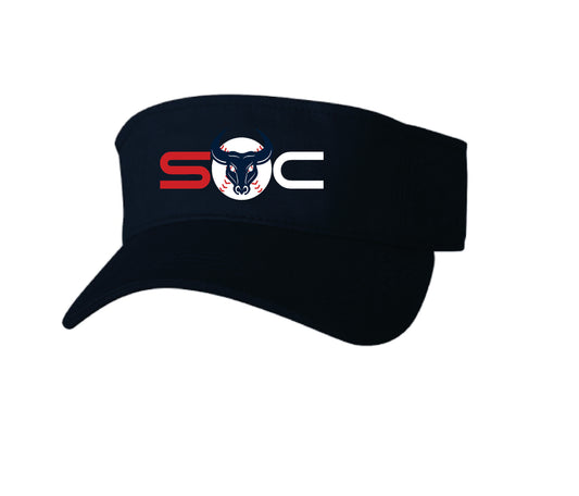 SC VISOR WITH EMBROIDERED LOGO
