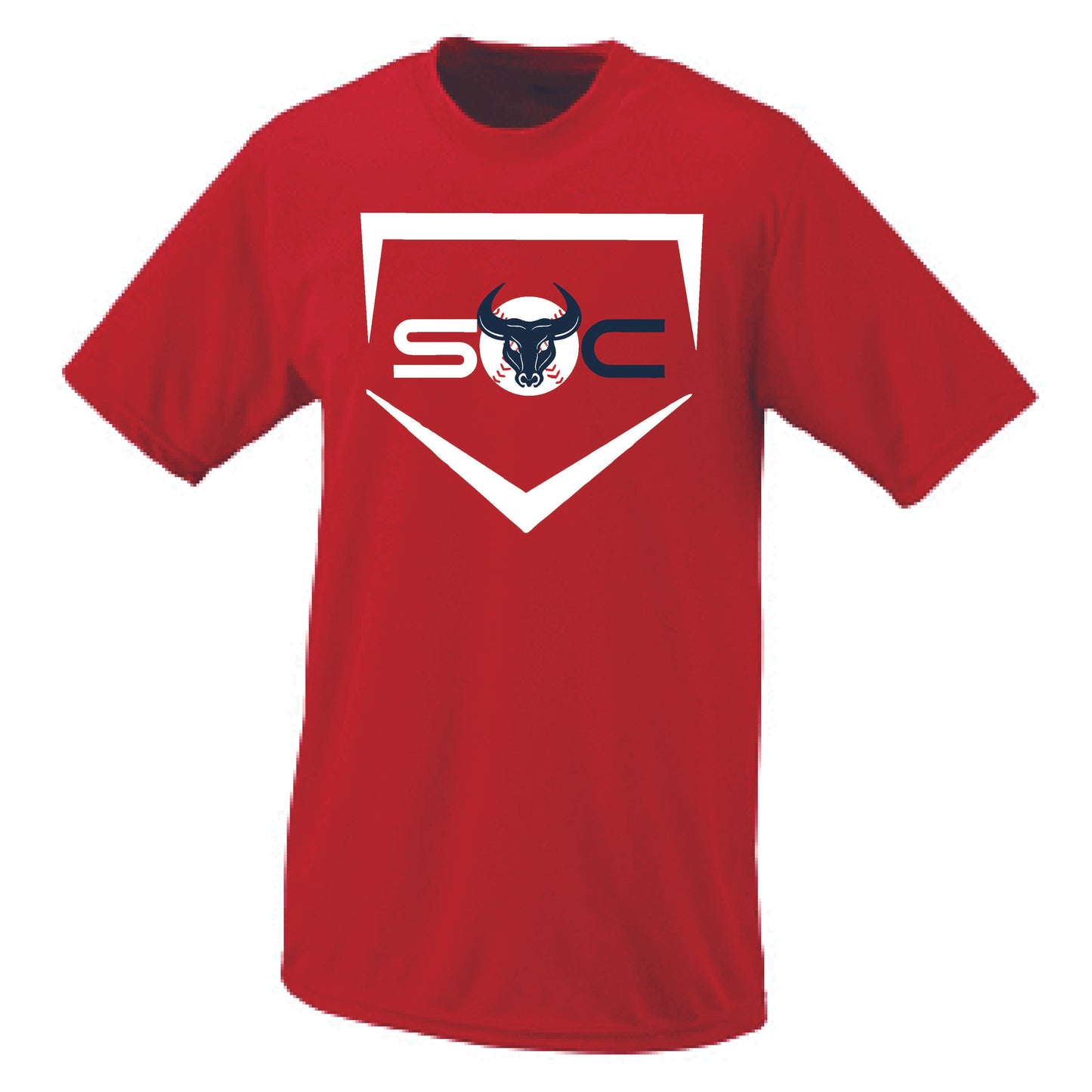 SC "Home Plate Logo" Cotton T-shirt