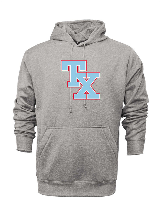 TX BLUES HOODED SWEATSHIRT