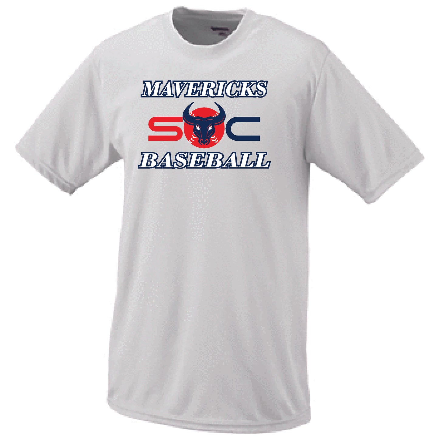 SC "Maverick Baseball logo" Cotton T-shirt
