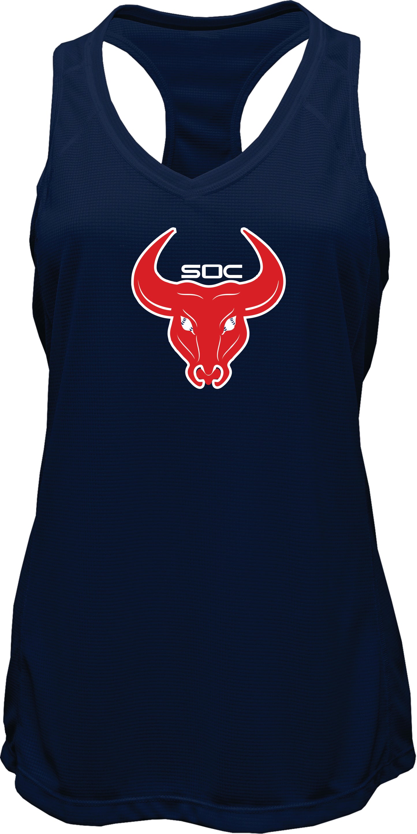 SC "Bull logo" Racerback Tank