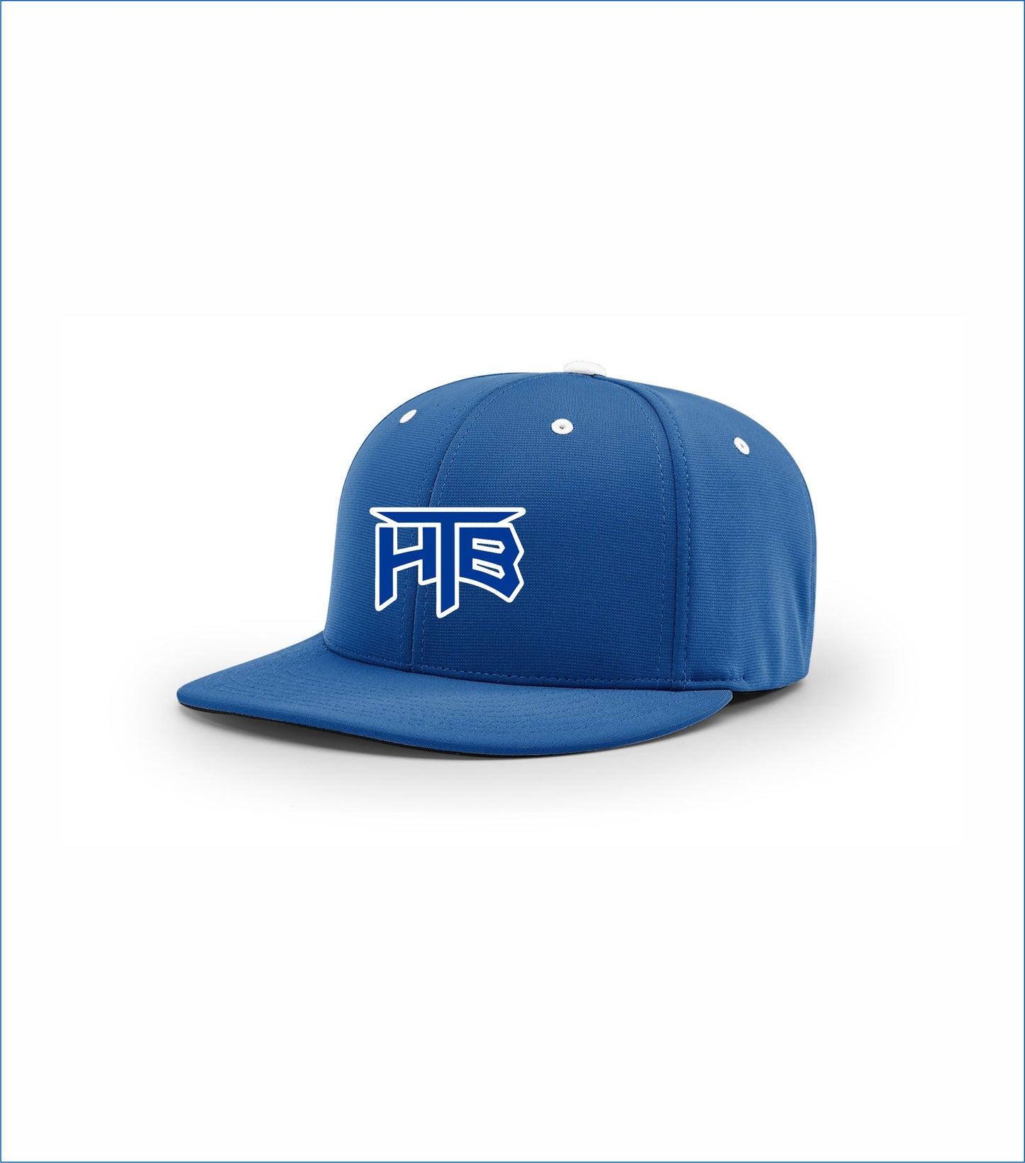 HTB Fitted Hat with Embroidered Logo