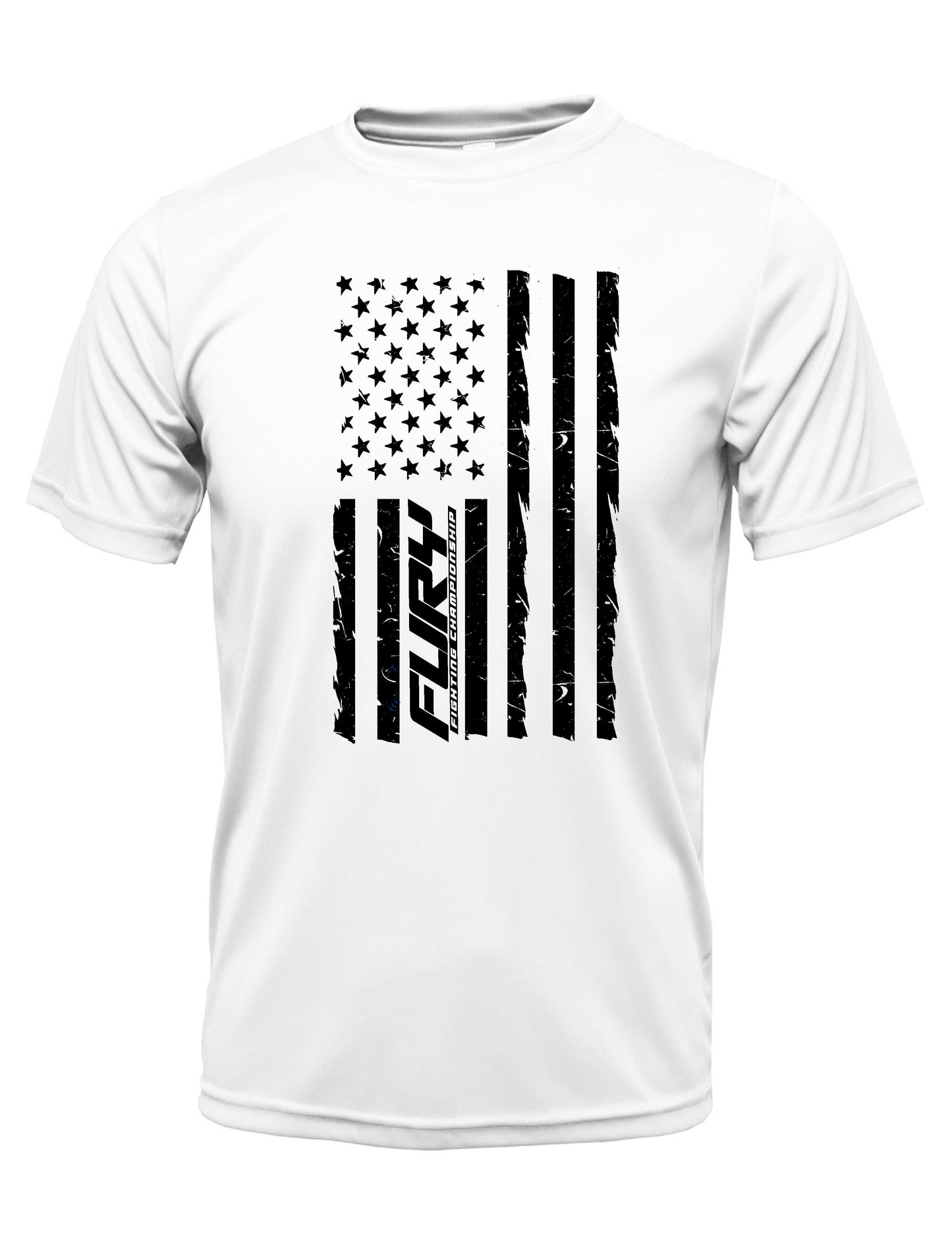 Fury Distressed Flag Dri-Fit T-shirt