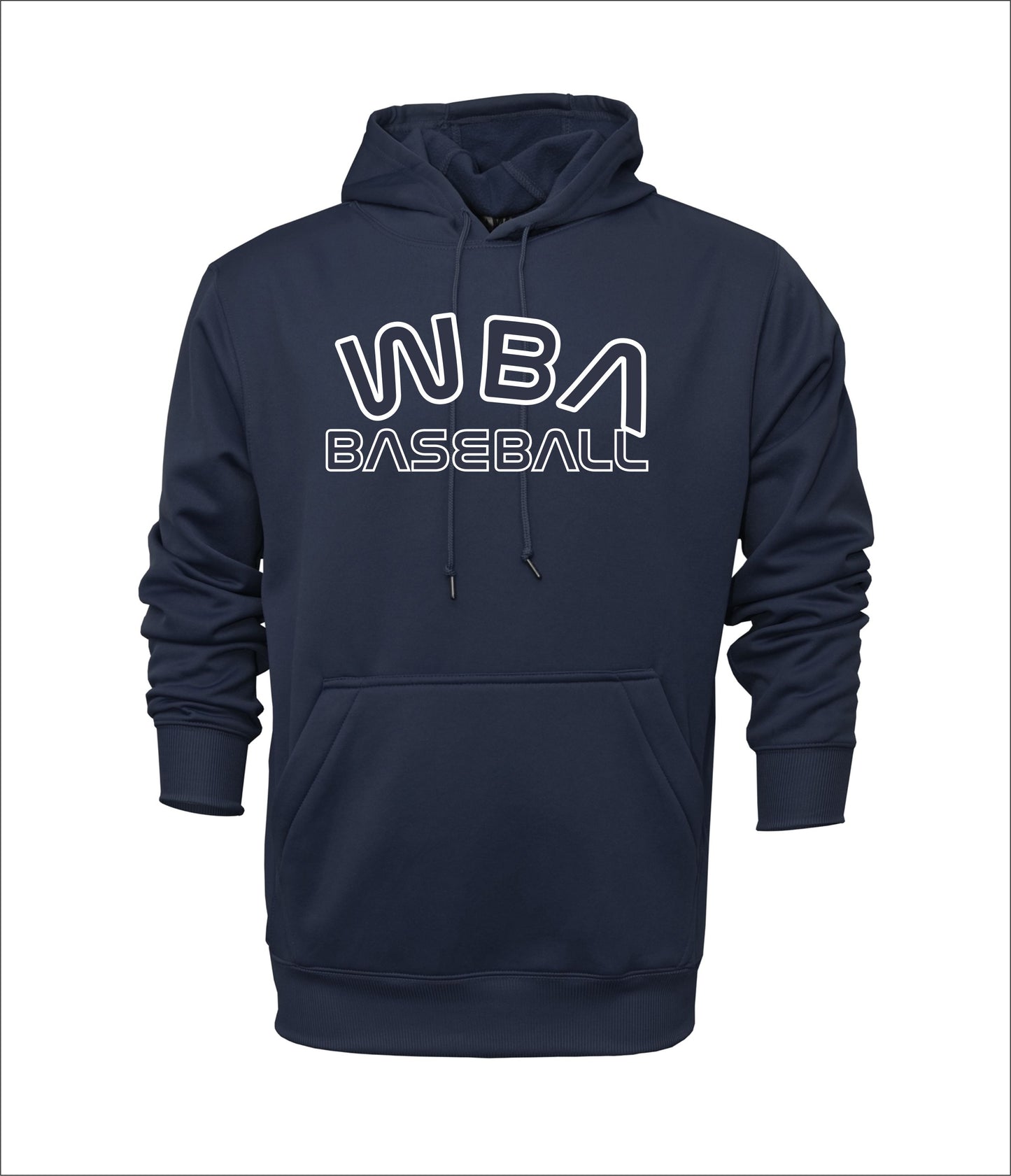 WBA Baseball Polyester Hoodie