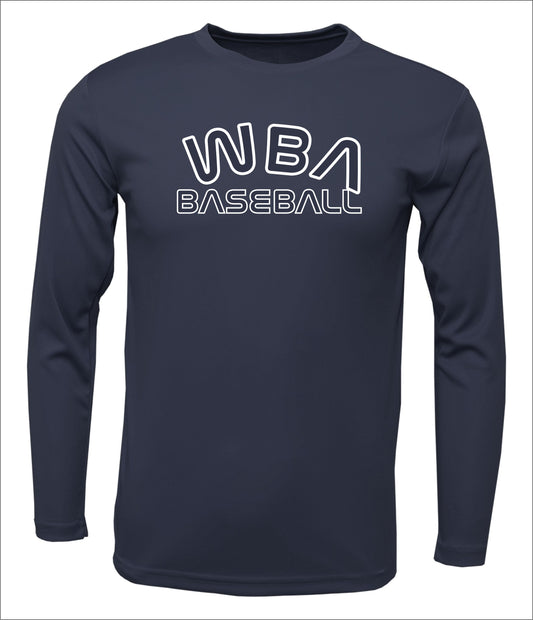 WBA Baseball Long-sleeve Cotton T-shirt