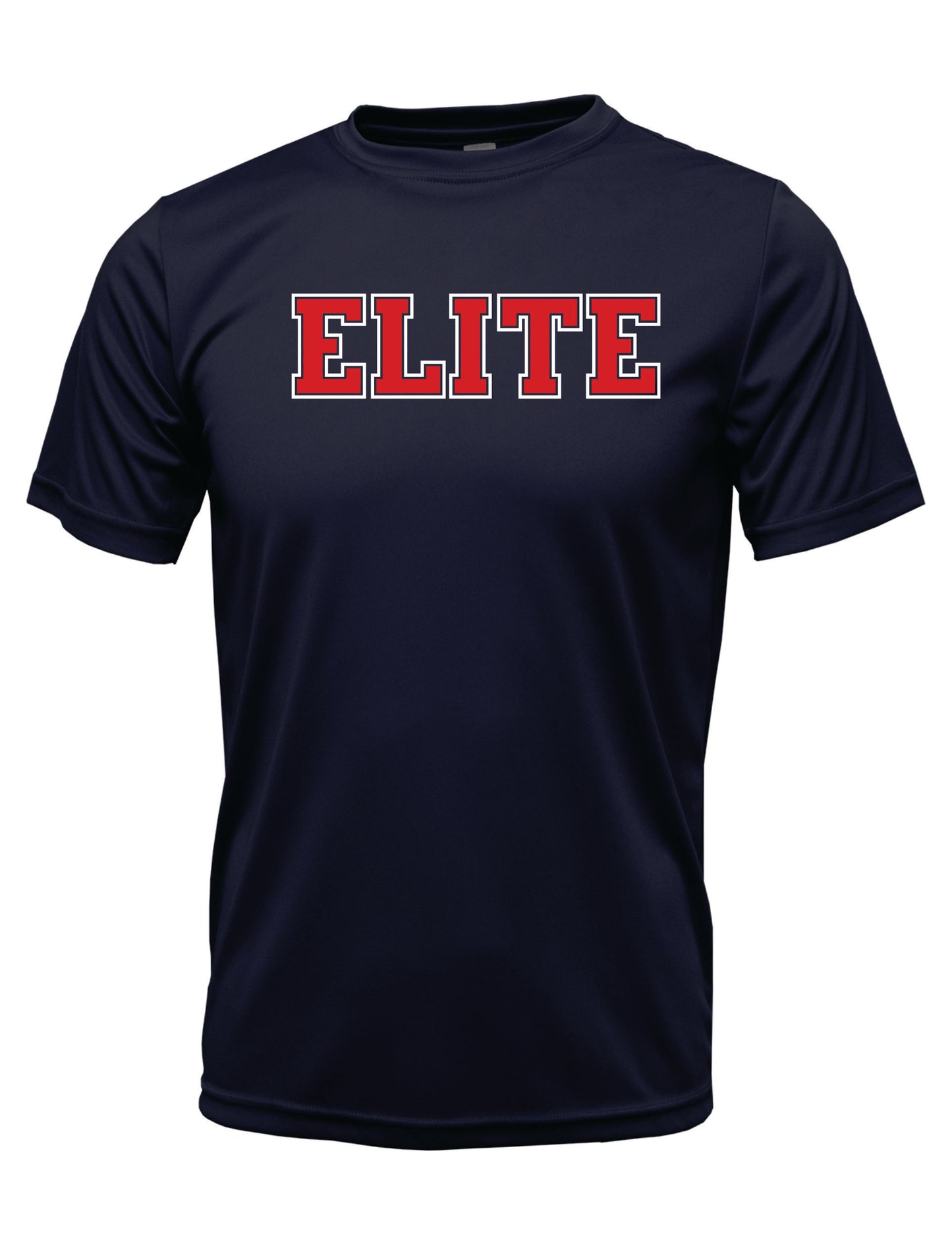 Elite Red Logo Cotton T-shirt