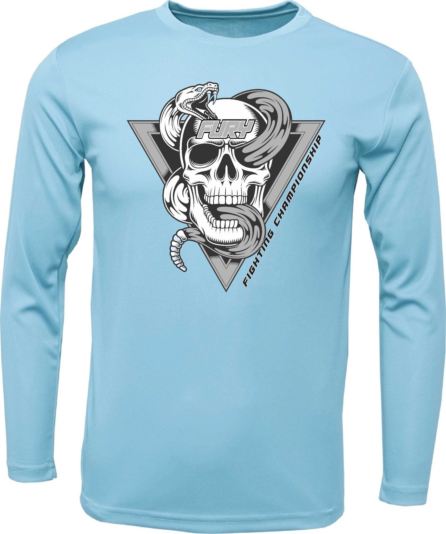 Fury Skull and Snake Dri-Fit Long-sleeve T-shirt