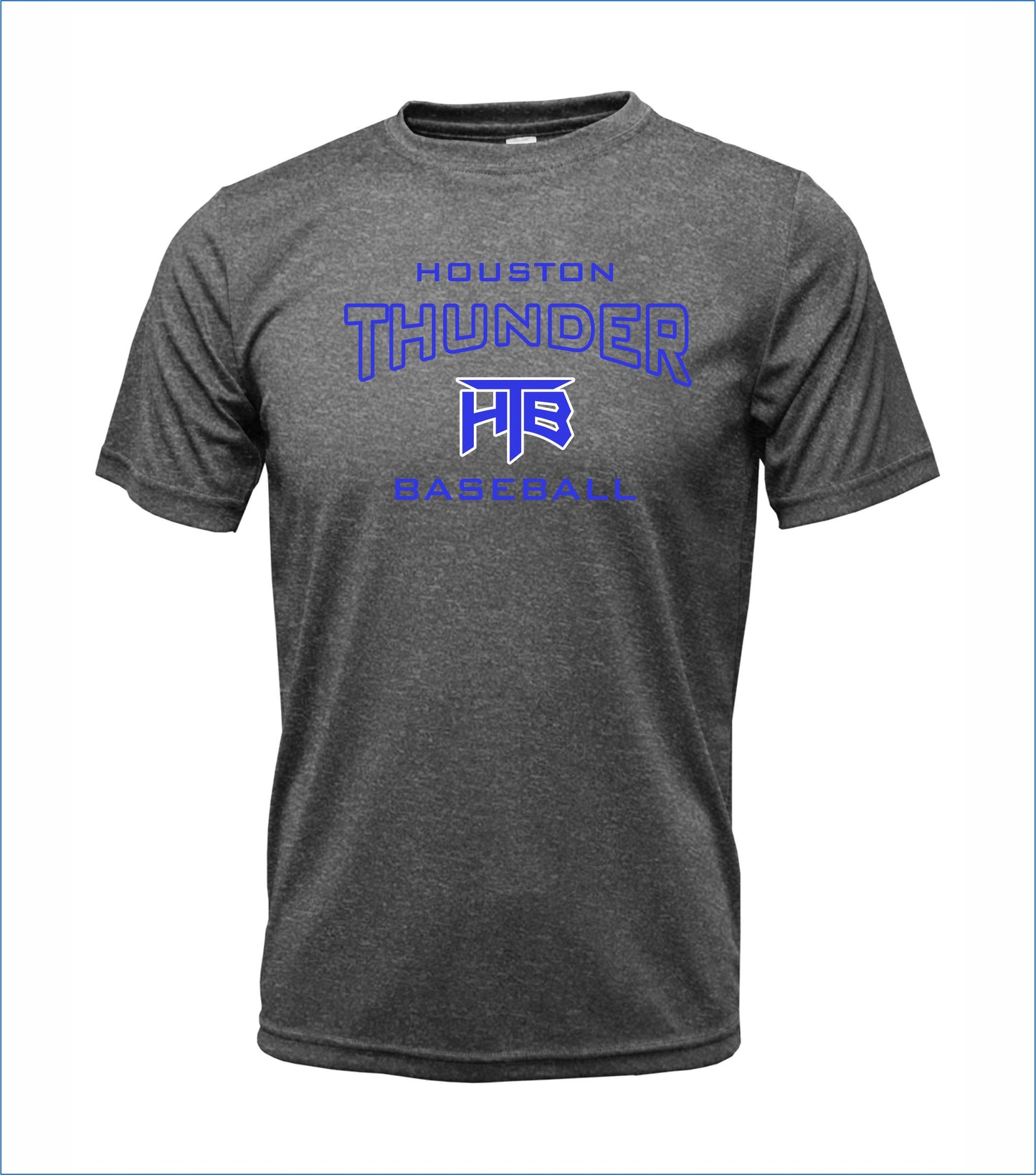 Houston Thunder Baseball Short Sleeve Cotton T-Shirt
