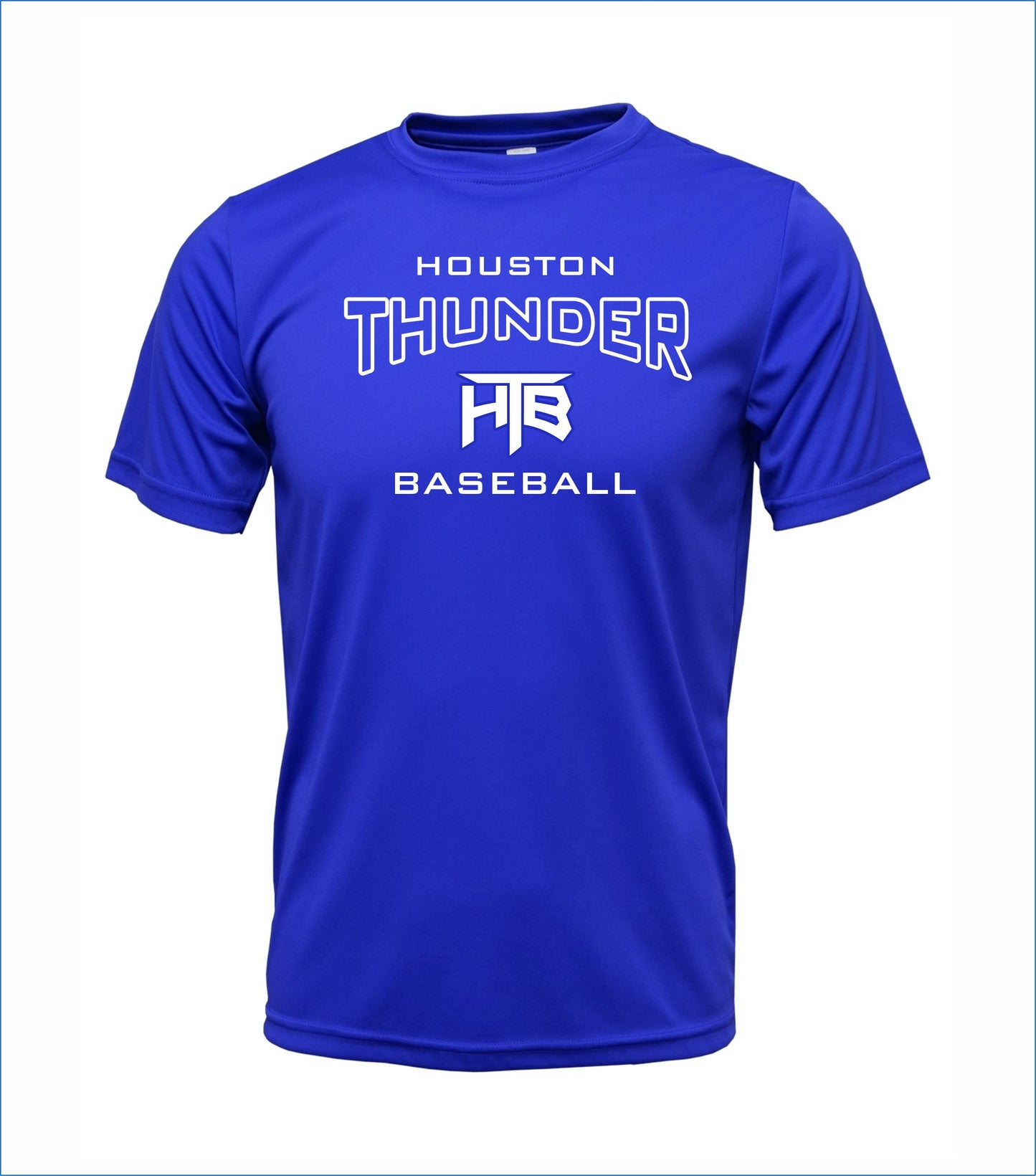 Houston Thunder Baseball Short Sleeve Cotton T-Shirt