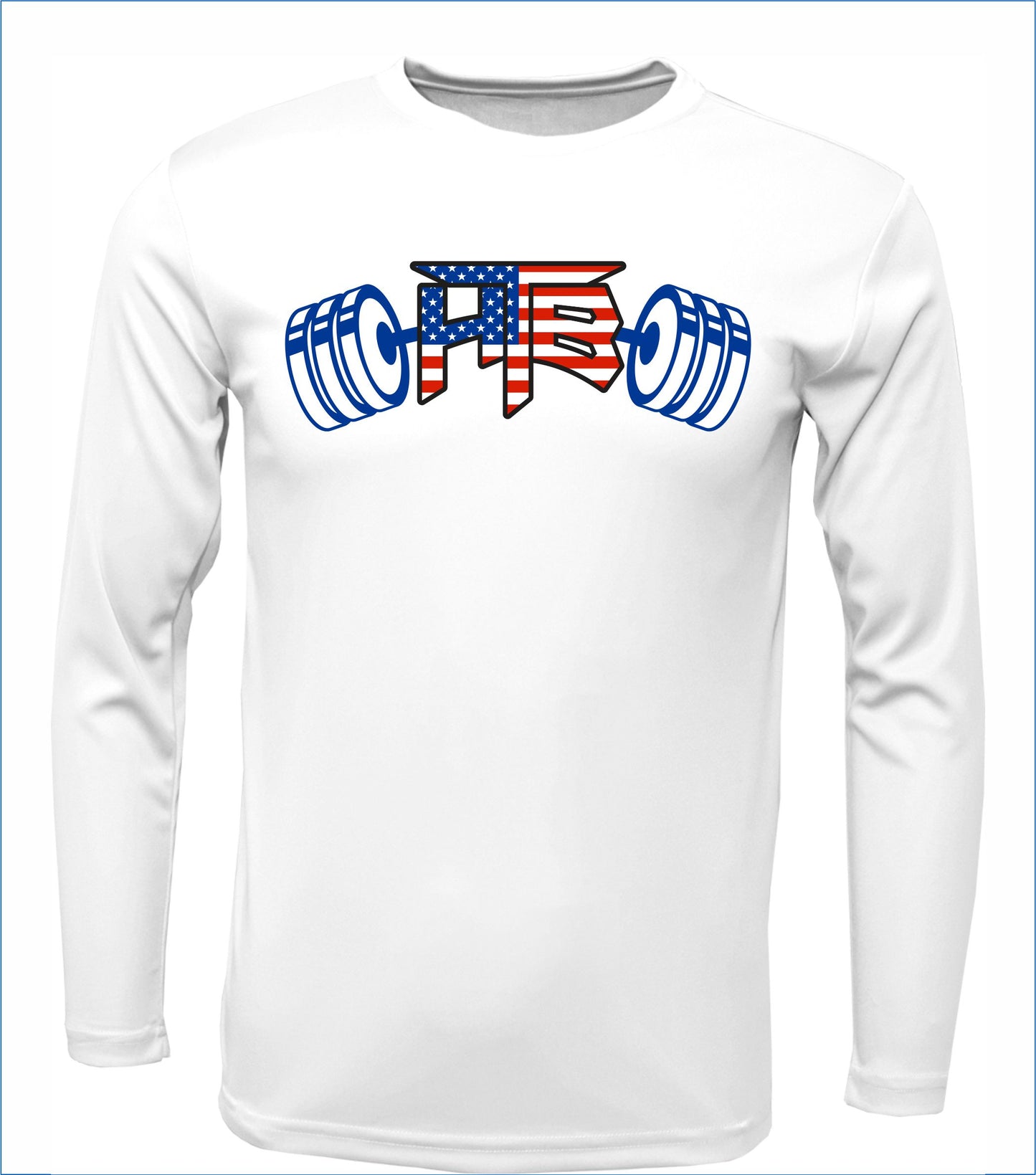 HTB USA Design Long Sleeve Cotton Shirt