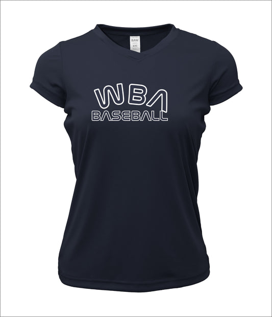 WBA Baseball Knight V-Neck Dri-Fit T-Shirt